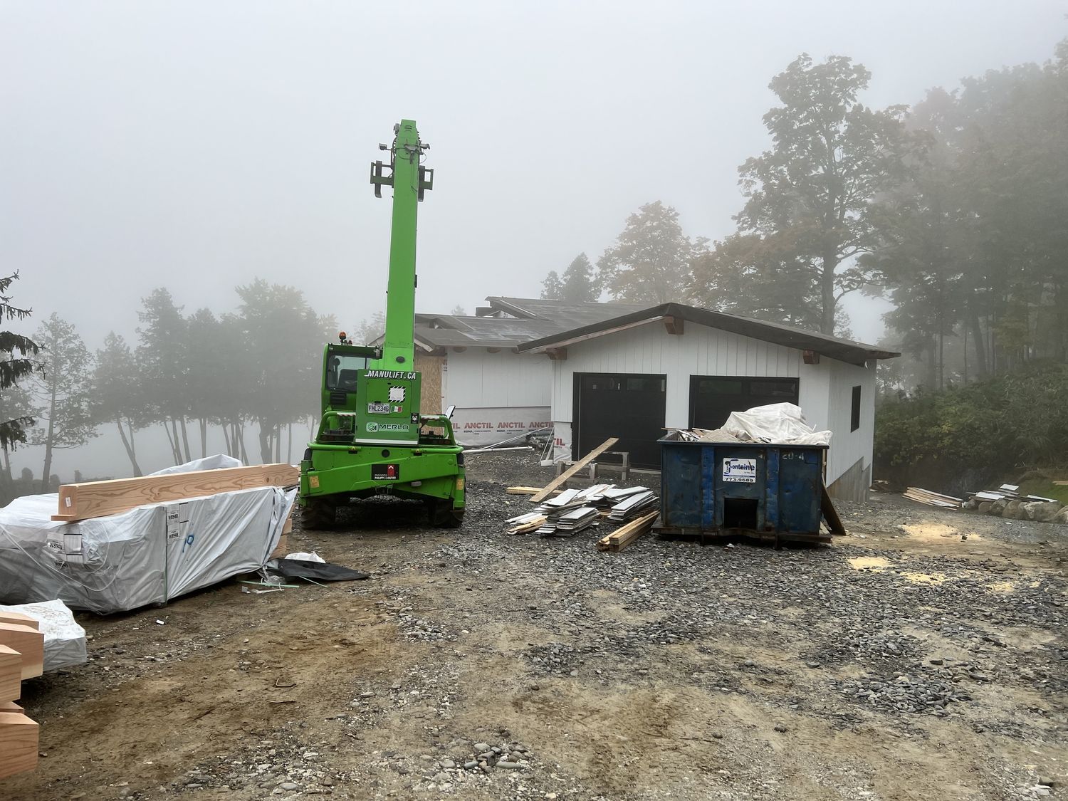 House Construction Exteriors from a Single family homes project near Granby - Bromont - Cowansville by Construction Latulippe
