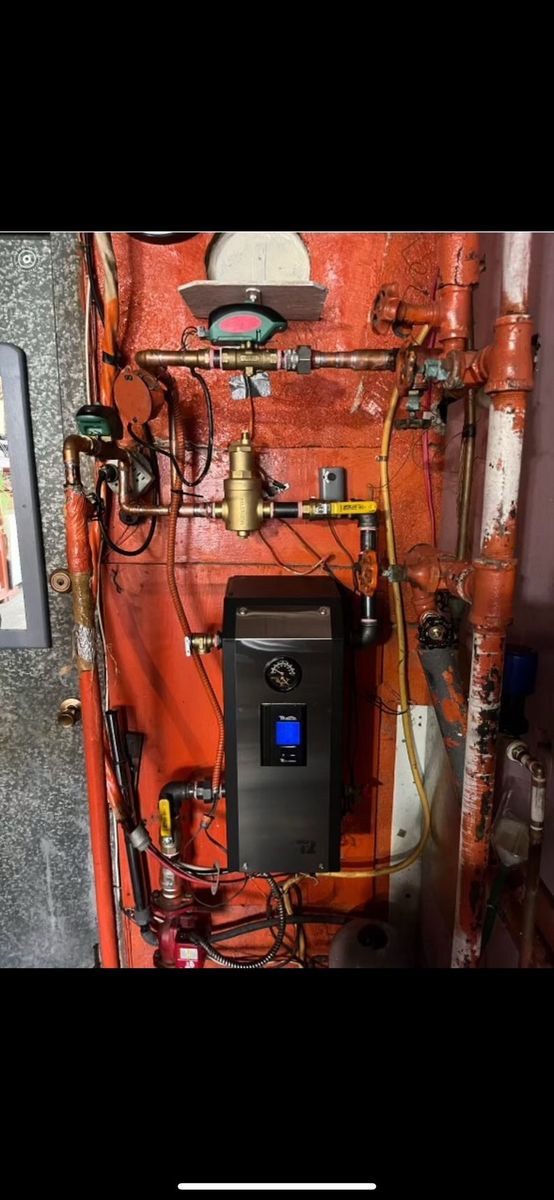Mechanical Room from a Single family homes project near Montreal (Greater Montreal) by Global Services Résidentiels Montréal
