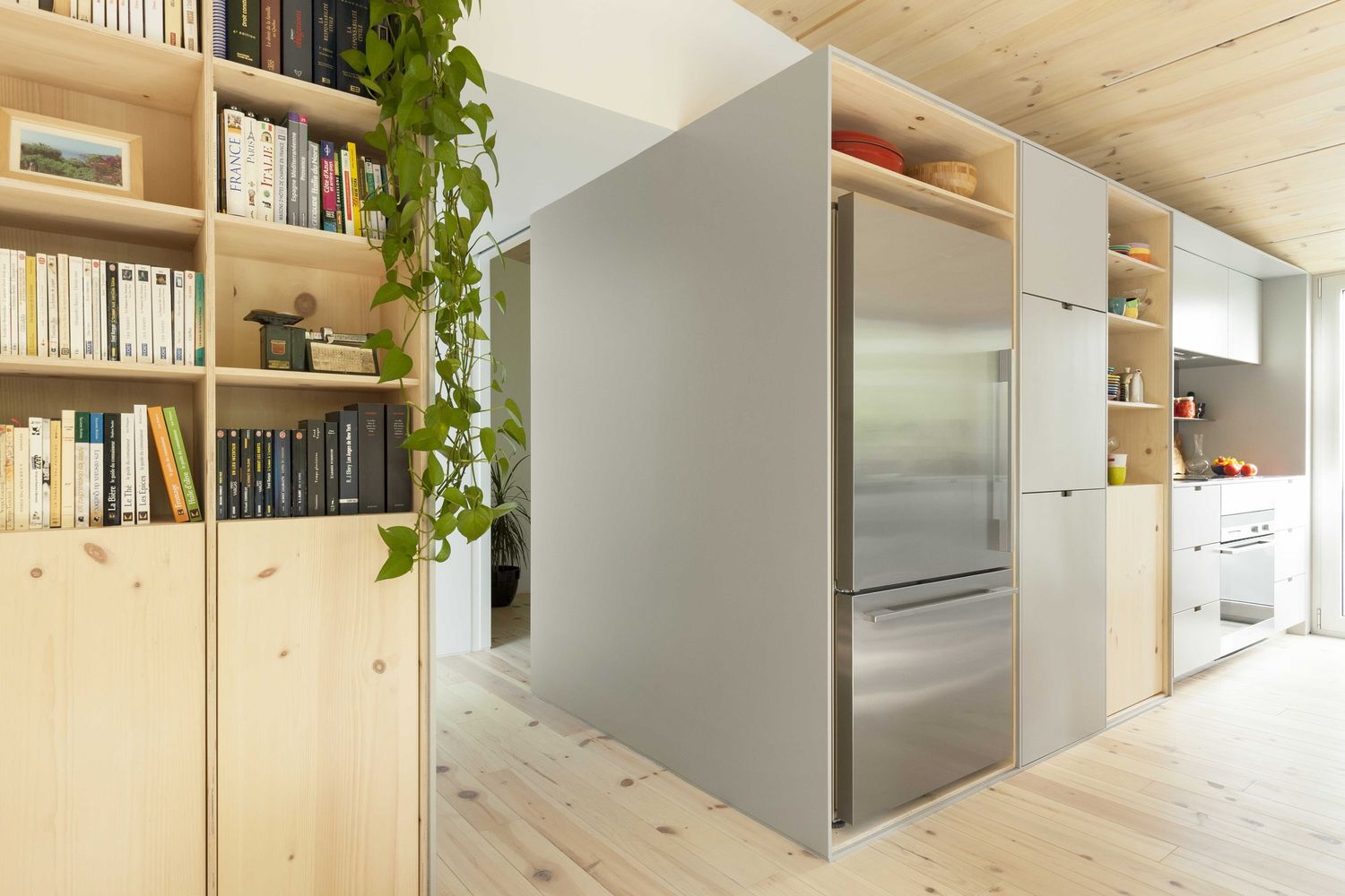 Kitchen from a Accessory Dwelling Units (ADUs) project near Montreal (Greater Montreal) by la Shed architecture