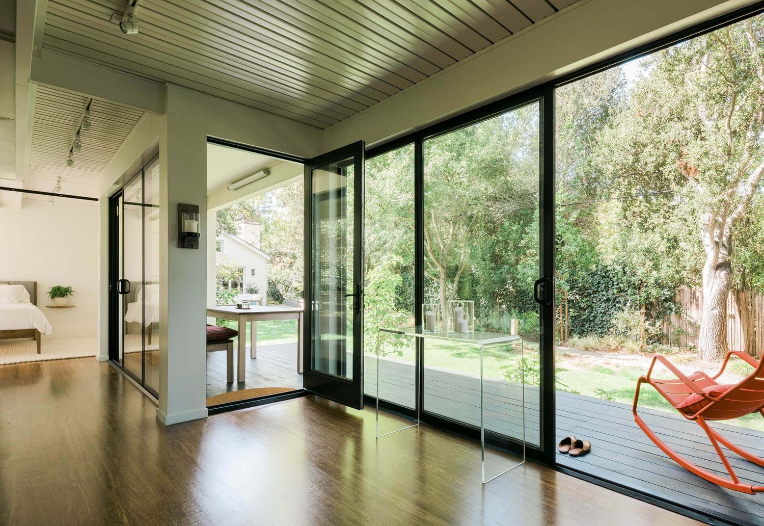 Living Room from a Accessory Dwelling Units (ADUs) project near San Francisco Bay by Connect Homes