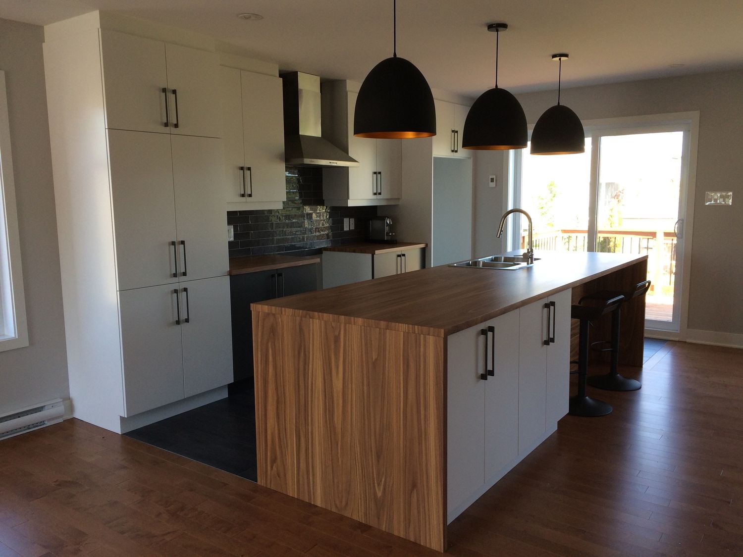 Kitchen from a Single family homes project near Granby - Bromont - Cowansville by GAÉTAN SIROIS CONSTRUCTION INC