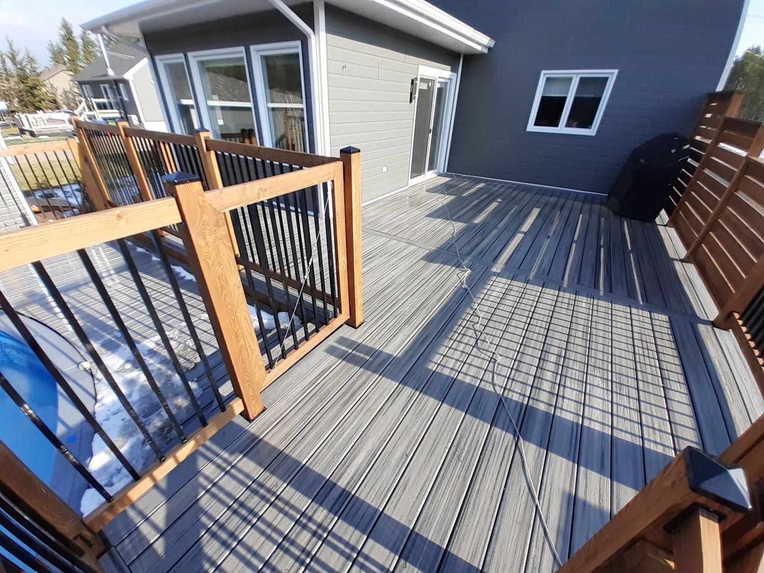 Deck & Balcony from a Patios, Pergolas & Gazebos project near Quebec City - Levis by Concept Construction