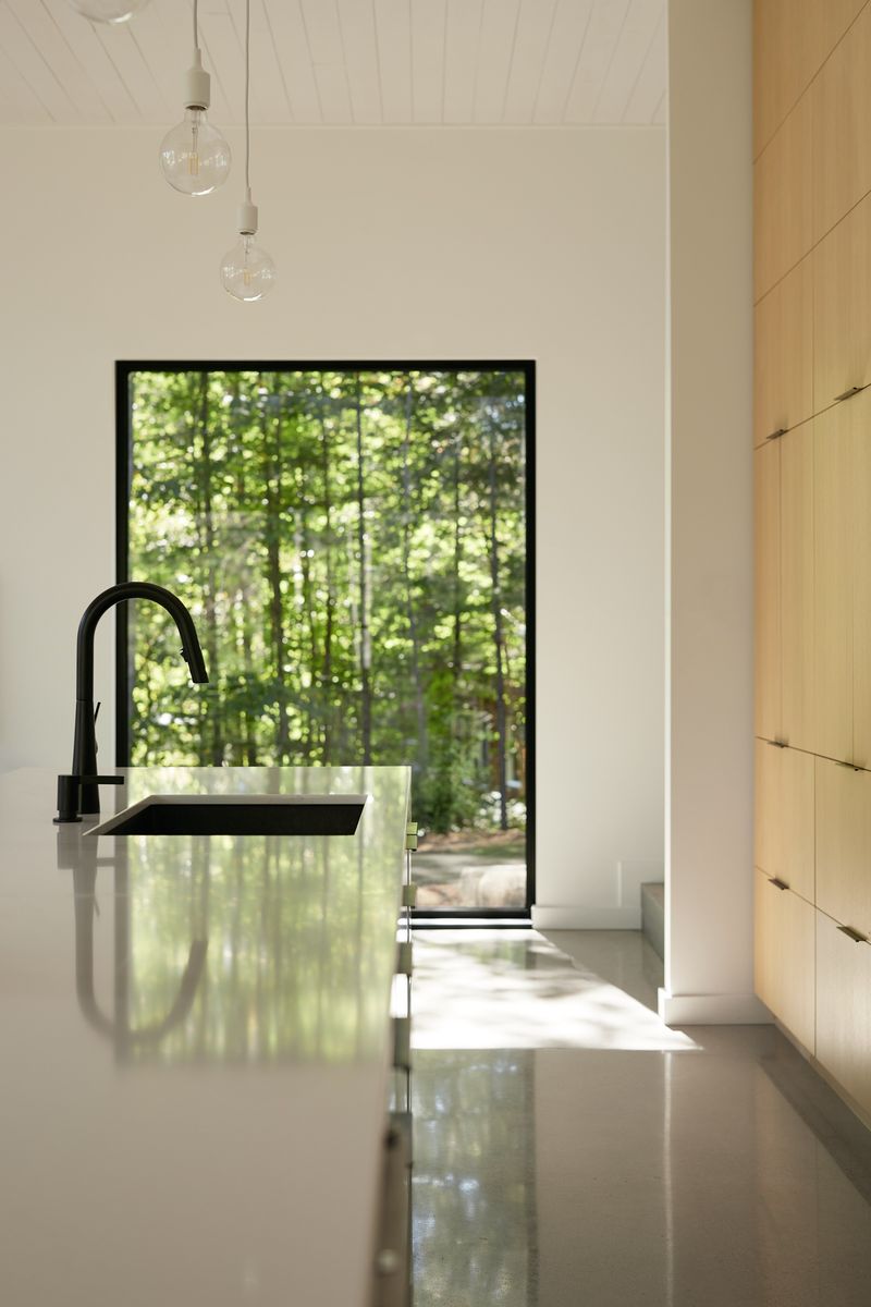 Kitchen from a Single family homes project near Montreal (Greater Montreal) by GHOCHE ARCHITECTE