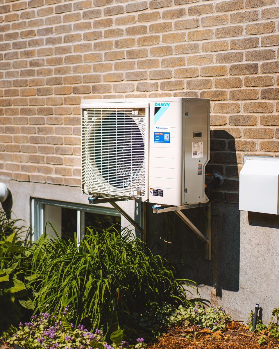 Building mechanicals from a Heating system project near Montreal (Greater Montreal) by Les Industries Perform Air