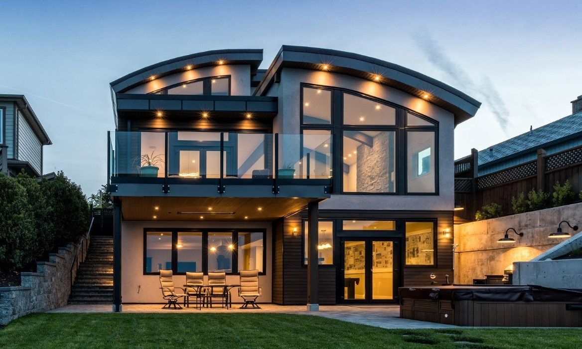 3D Rendering from a Single family homes project near Vancouver (Greater Vancouver) by Hoyt Design Co.