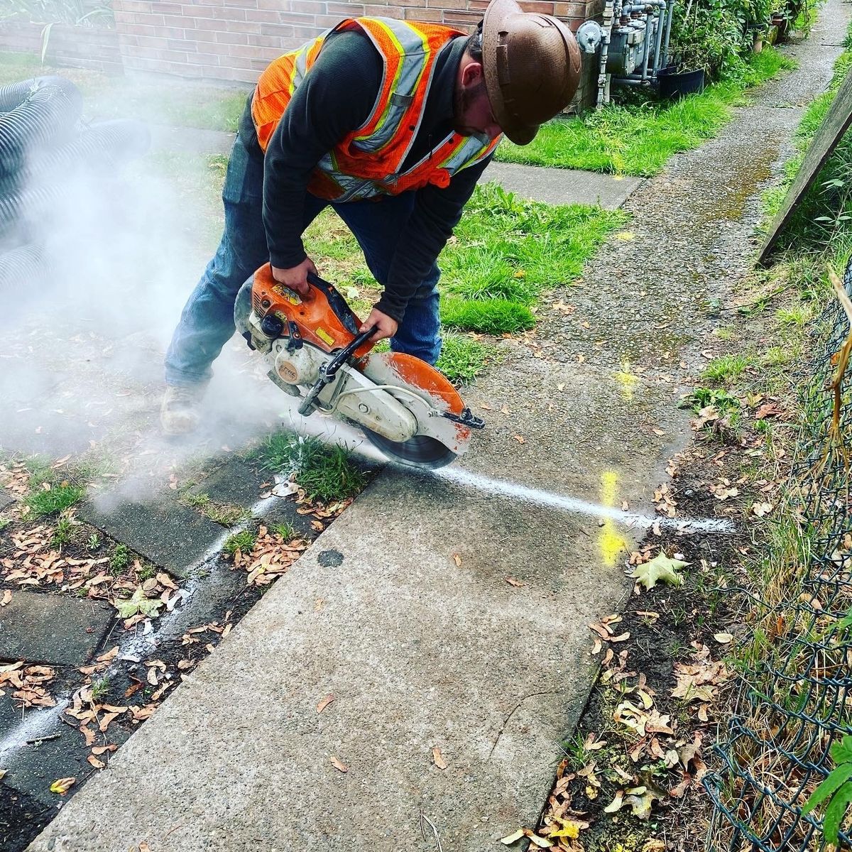 Land & Services from a Sewer & Water lines project near Seattle - Tacoma - Olympia by Clearline Sewer Repair