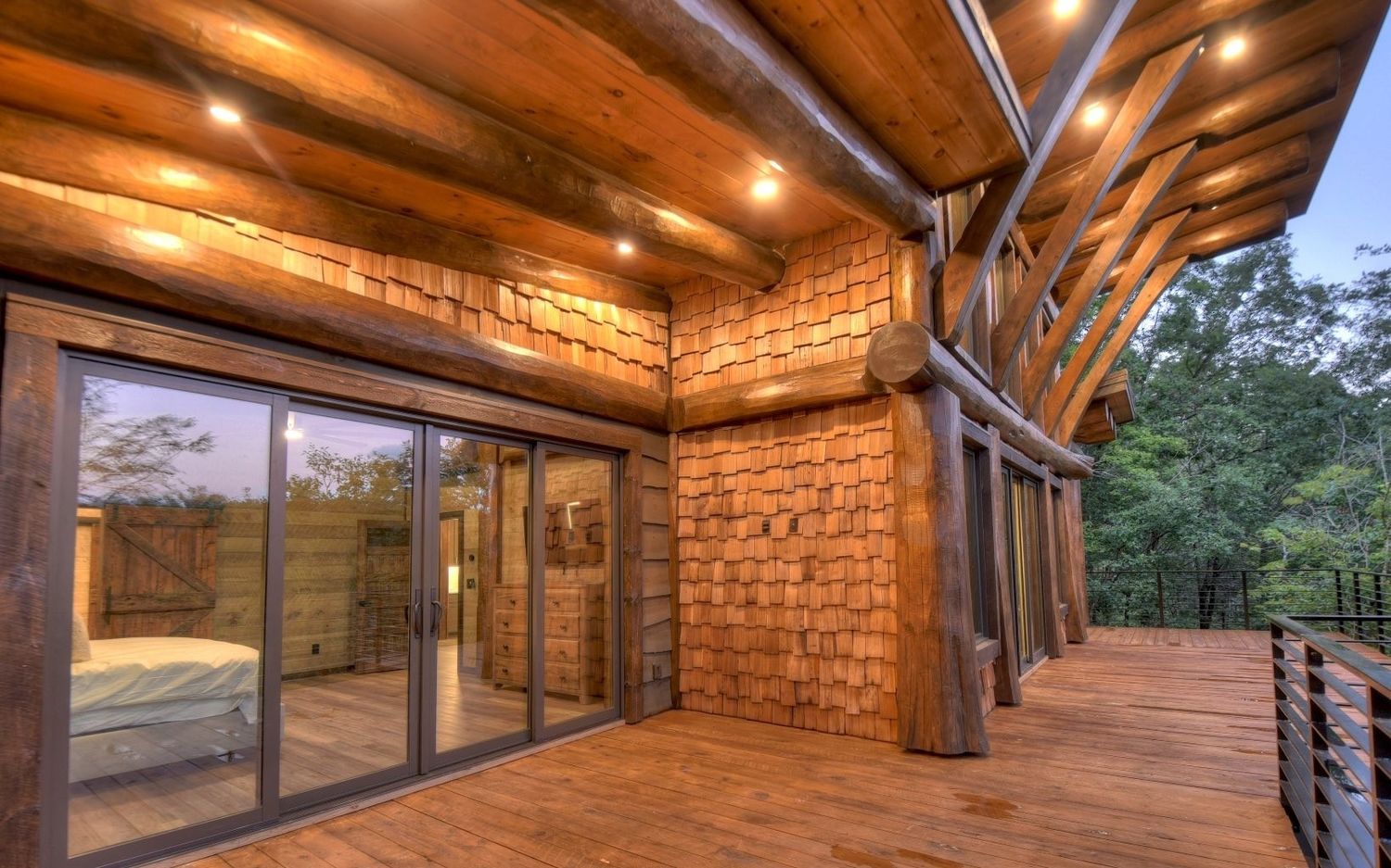  from a Single family homes project near Montreal (Greater Montreal) by Westlogs Handcrafted Log Homes