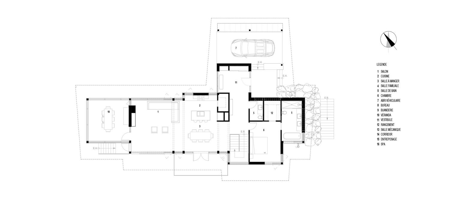  de un proyecto de tipo Viviendas unifamiliares cerca de Montreal (Gran Montreal) por Studio MMA Architects