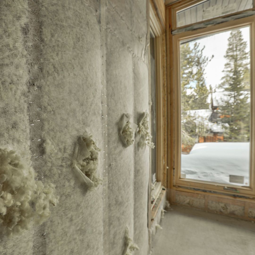 Wall Construction from a Insulation project near Reno - Carson City by Havelock Wool