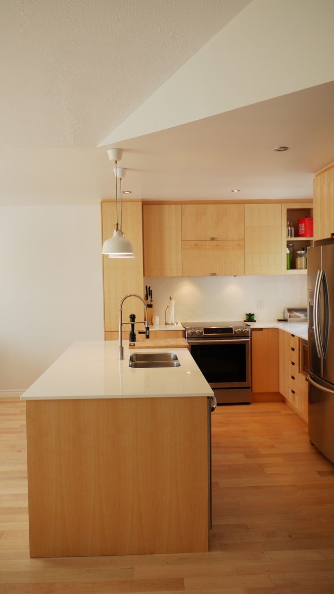 Kitchen from a Kitchens project near Montreal (Greater Montreal) by À l' Aube - Design Studio & Kitchen Specialist