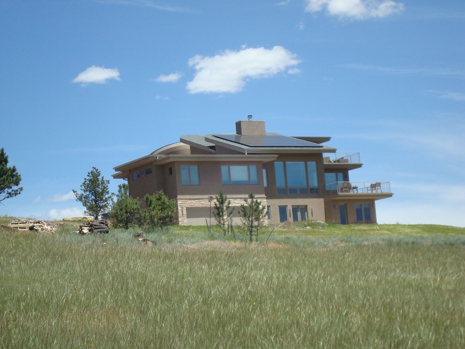 3D Rendering from a Single family homes project near Denver - Boulder by Michael Silbert, Architect