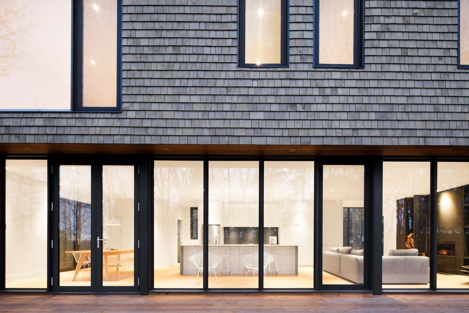 Terraza y balcón de un proyecto de tipo Revestimiento exterior cerca de Sherbrooke (Estrie) por Groupe SIDEX Inc.