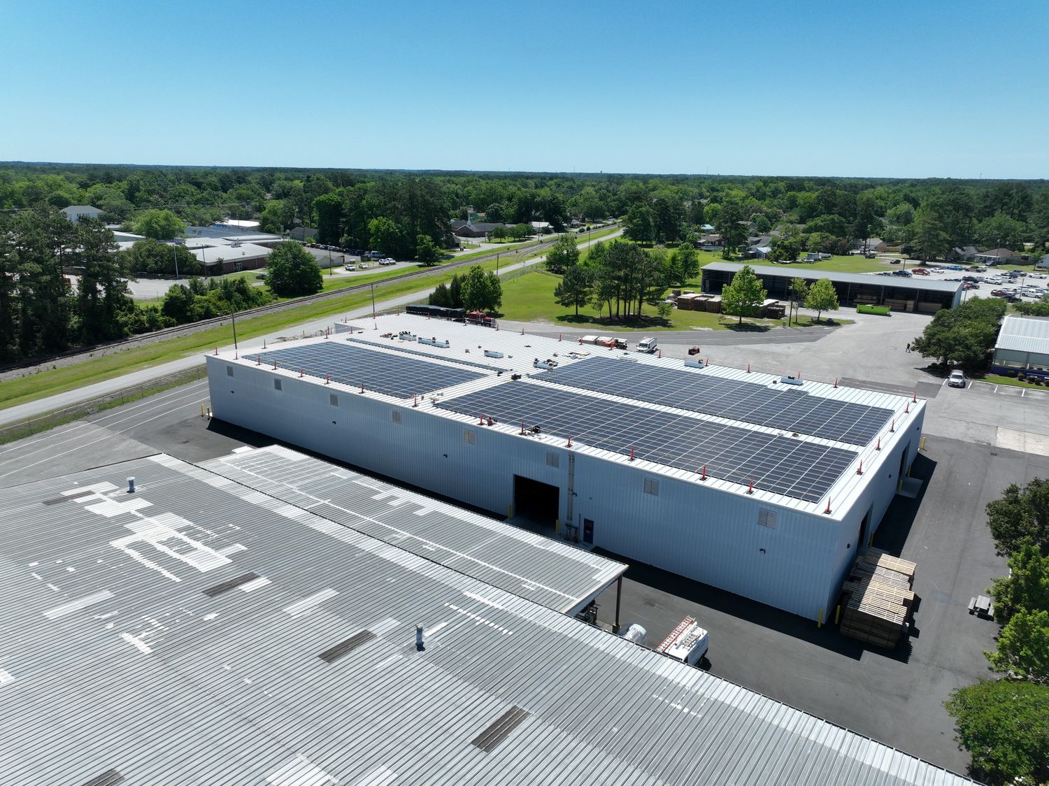  from a Photovoltaic Solar Panels project near Jacksonville by NC Solar Now