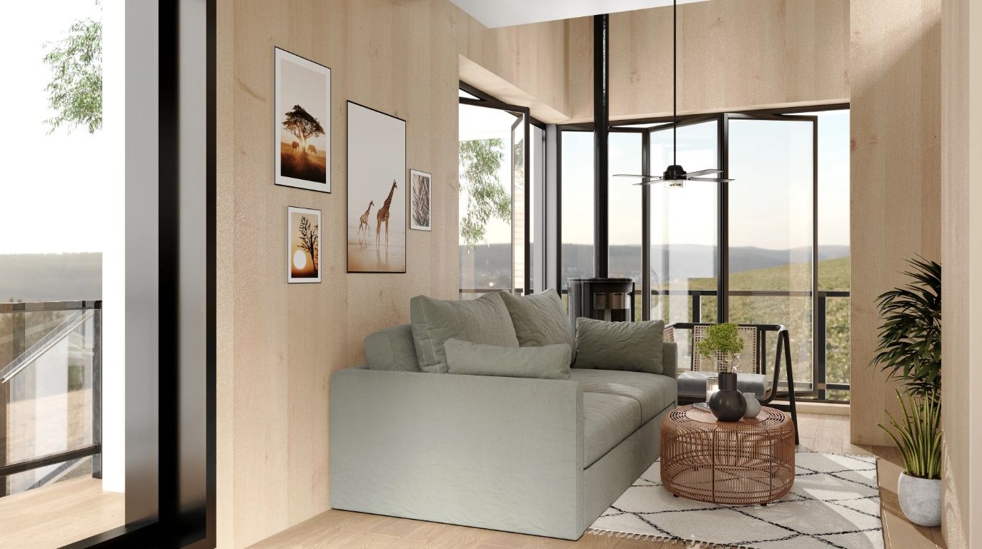 Rendu 3D d'un projet de Unités d'habitation accessoires (UHA) près de Los Angeles - Long Beach - Anaheim de CABN