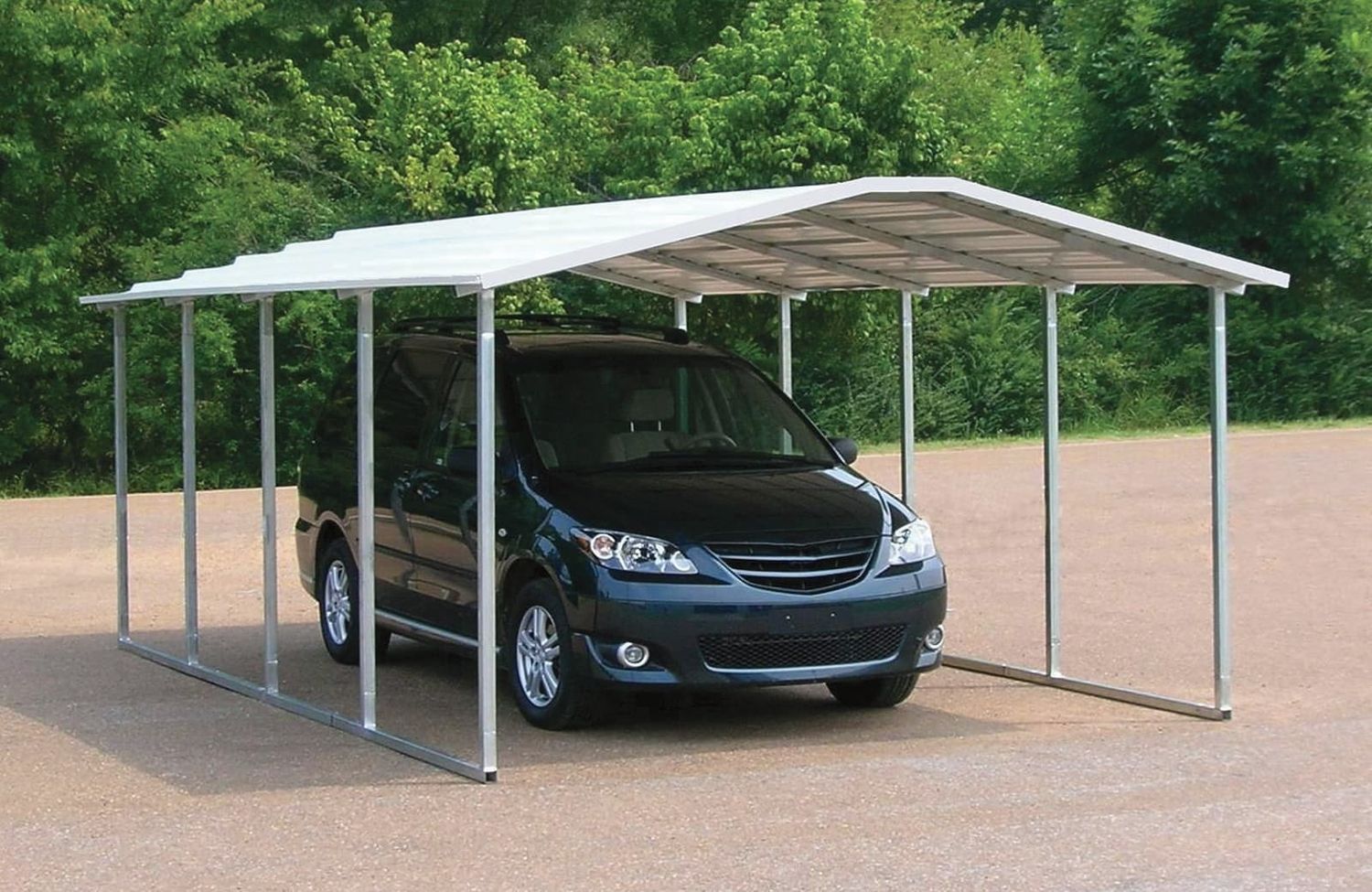 Garage et cabanon d'un projet de Garages près de Austin de Metal America