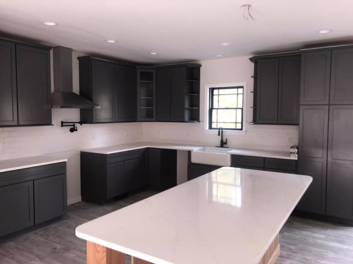 House Construction Interiors from a Prefab and Modular Houses project near Albany-Schenectady by Catskill Valley Homes