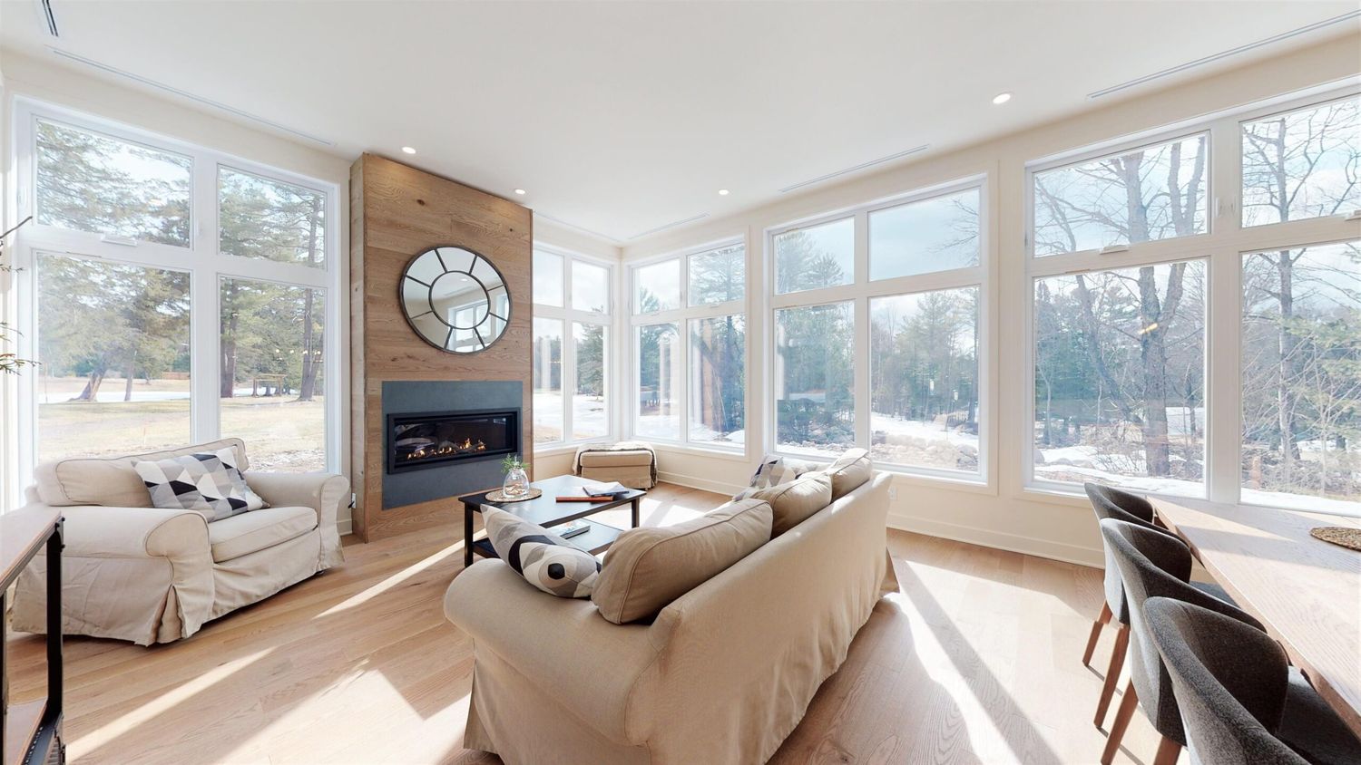 Living Room from a Real Estate Developments project near Saint-Jerome (Laurentides) by Tessar constructions