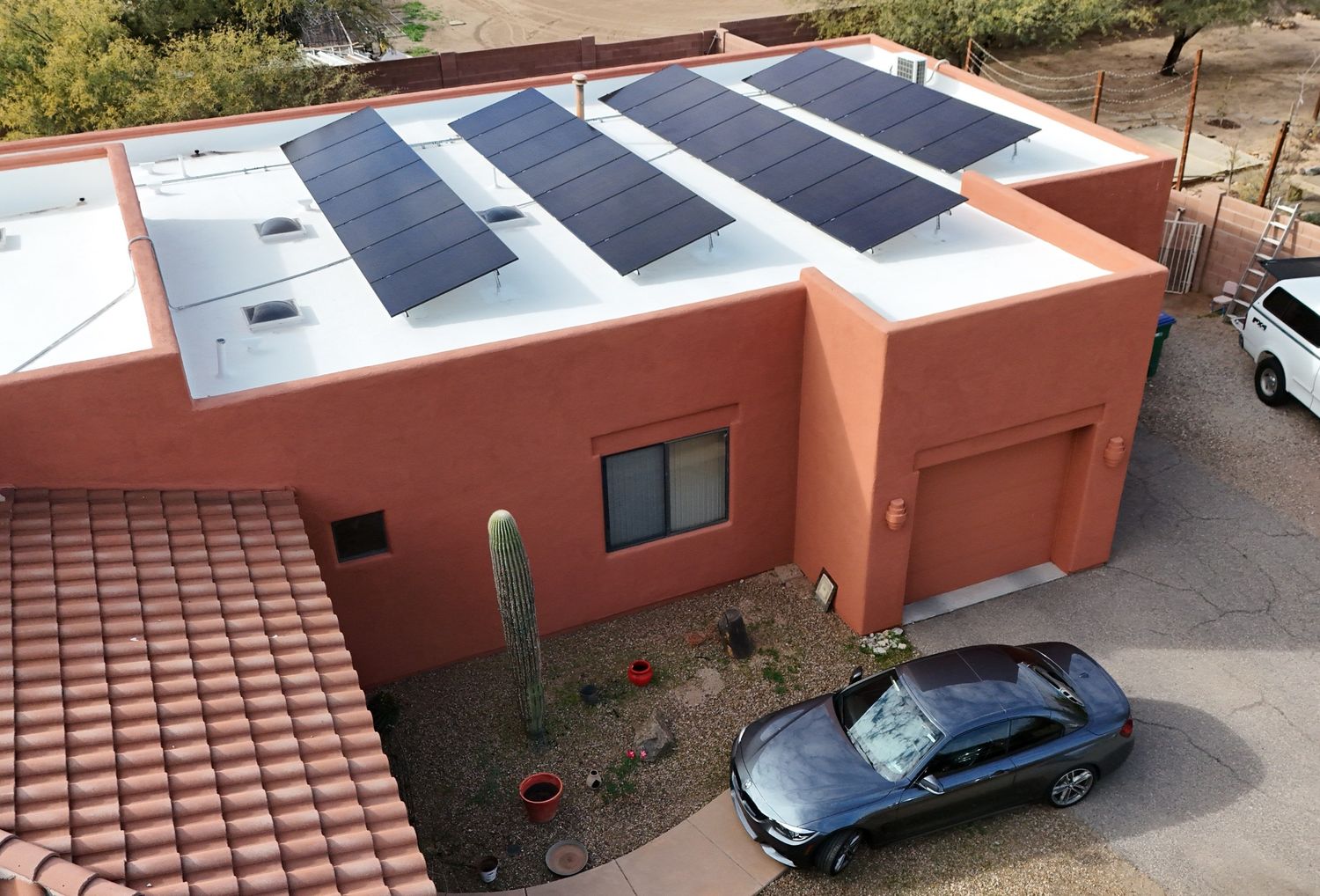  from a Photovoltaic Solar Panels project near Tucson by Sunbright Solar