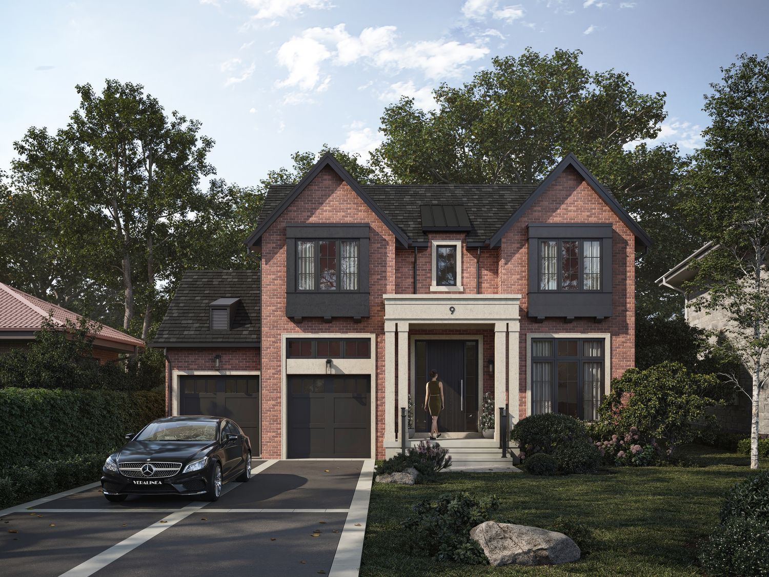 House Exterior from a Single family homes project near Toronto (Greater Toronto) by Avvio Fine Homes