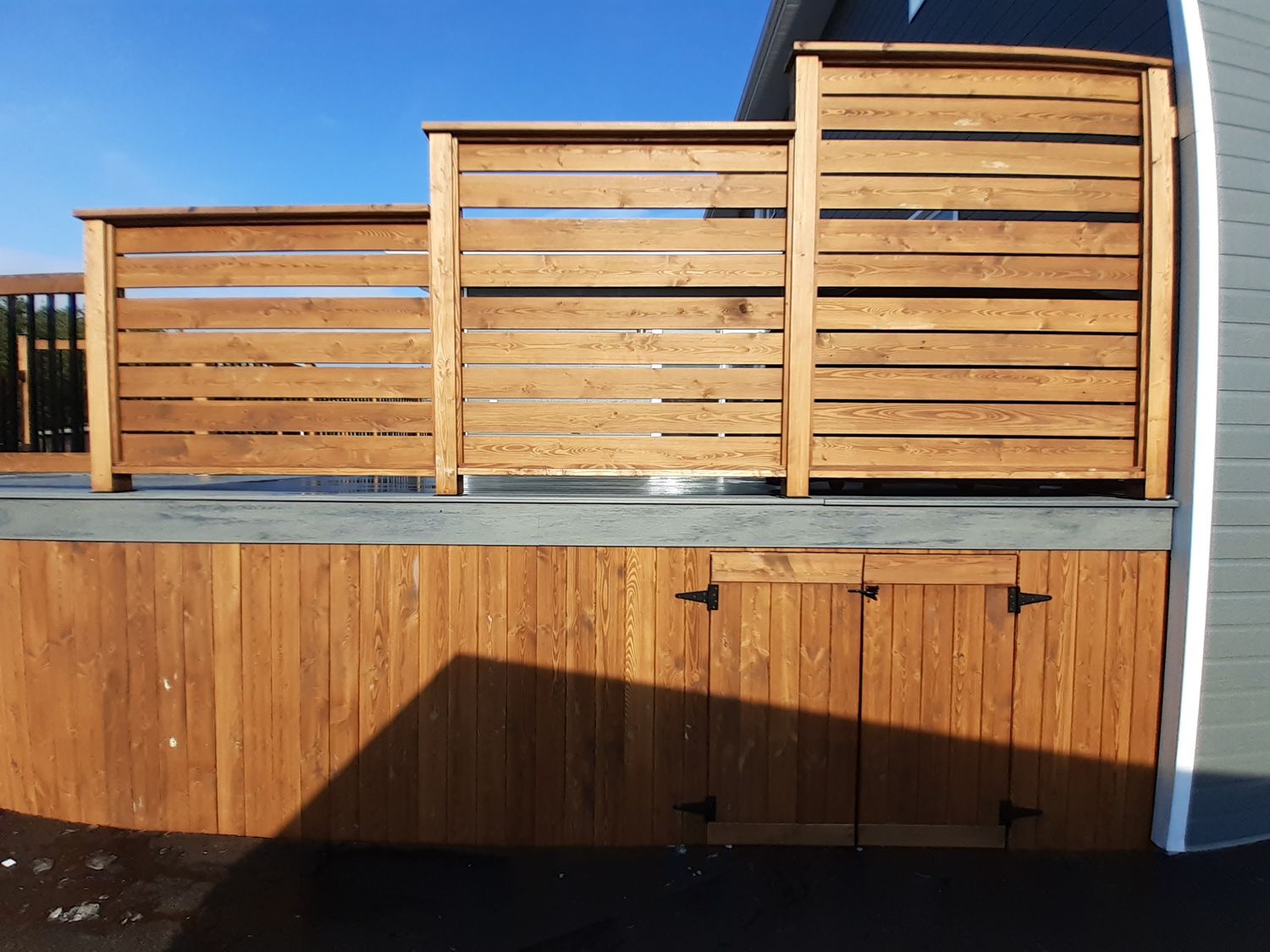 Deck & Balcony from a Patios, Pergolas & Gazebos project near Quebec City - Levis by Concept Construction
