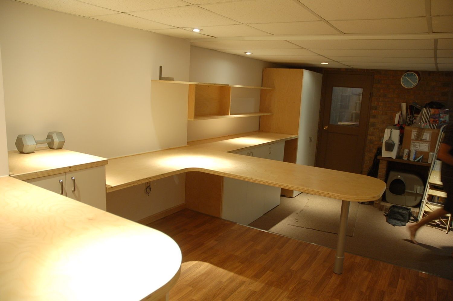 Bureau à domicile d'un projet de Bureaux à domicile près de Montréal/Laval/Longueuil (Grand Montréal) de MATPEL ébénisterie écologique inc.