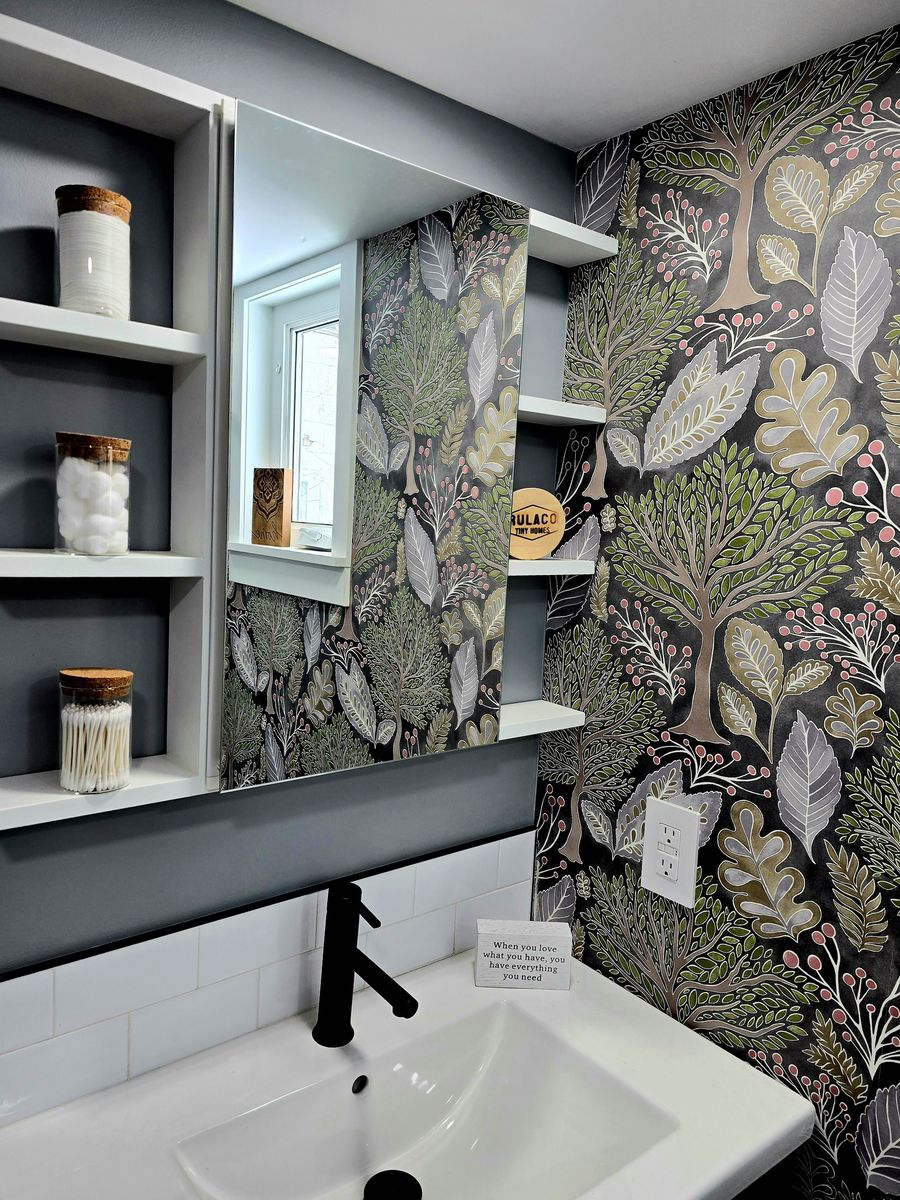 Bathroom from a Tiny Houses project near Columbus by Rulaco Remodeling and Tiny Homes