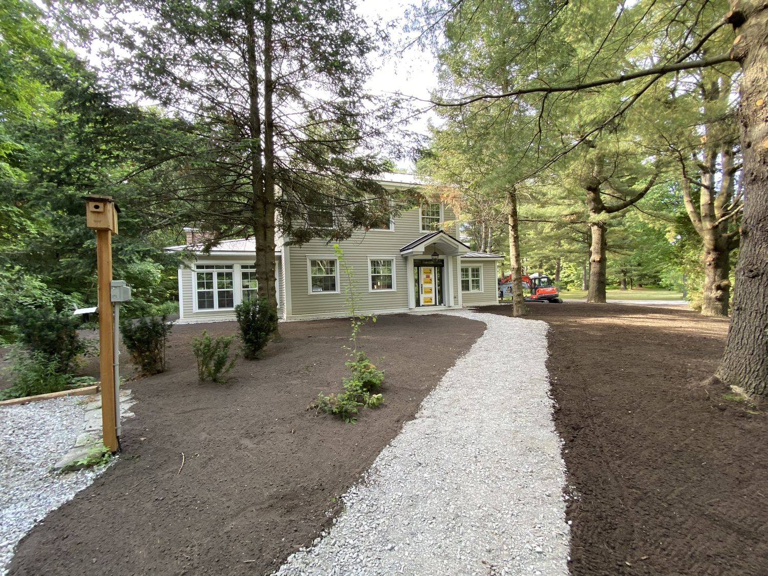 Travaux - Aménagement paysager d'un projet de Maisons unifamiliales près de Montréal/Laval/Longueuil (Grand Montréal) de Noveco Entrepreneur général