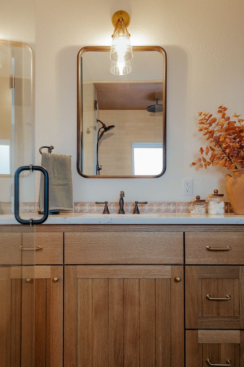 Bathroom from a Interior Design and Layout project near Amarillo by Nicole Spurlock Design Co.