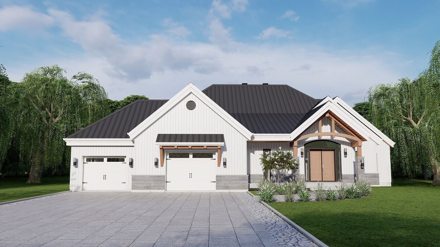 Rendu 3D d'un projet de Modélisations et rendus 3D près de Montréal/Laval/Longueuil (Grand Montréal) de TEKpur Architecture