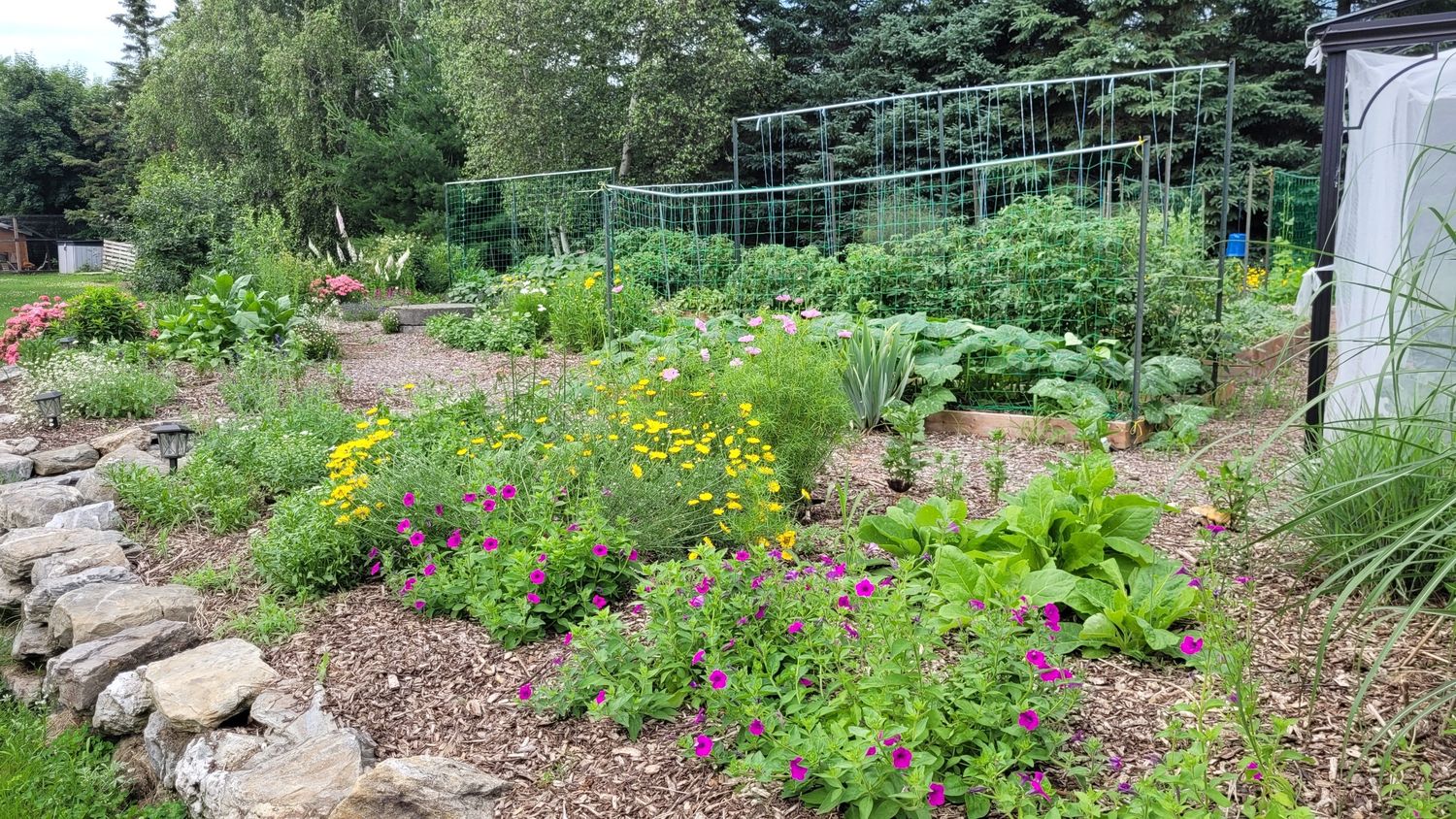 Garden from a Vegetable Garden project near Quebec City - Levis by AgroME-Consultant
