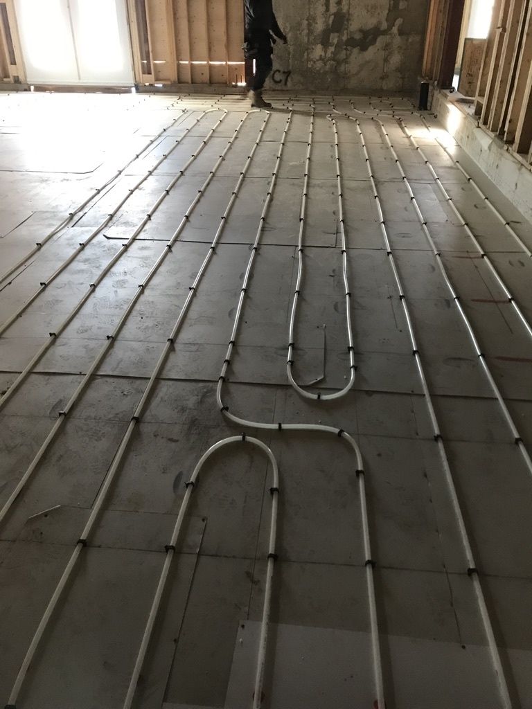 Building mechanicals from a Single family homes project near Toronto (Greater Toronto) by Quantum Geothermal Inc.