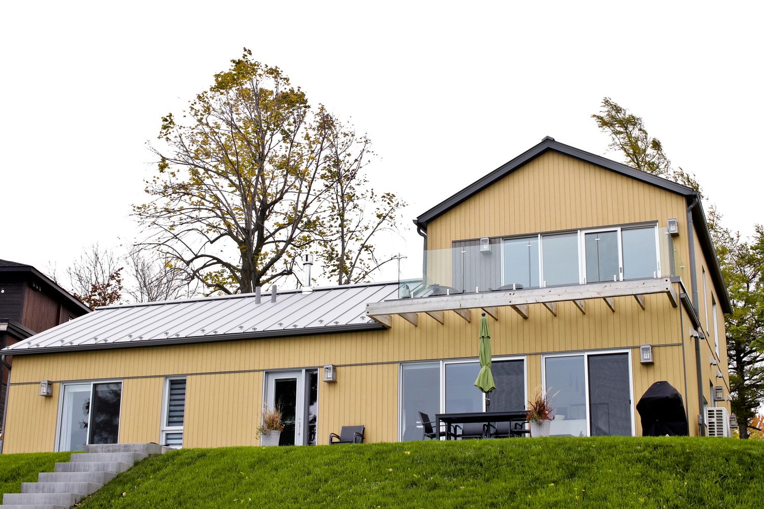 Cour arrière d'un projet de Maisons unifamiliales près de Saint-Jérôme/Blainville (Laurentides) de Noveco Entrepreneur général