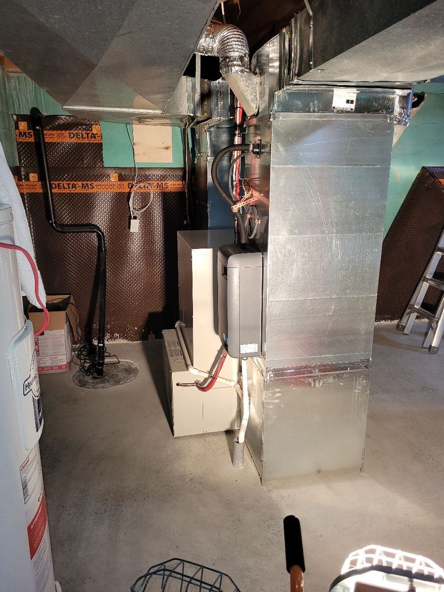 Building mechanicals from a Furnaces project near Montreal (Greater Montreal) by Climatisation GéoServices