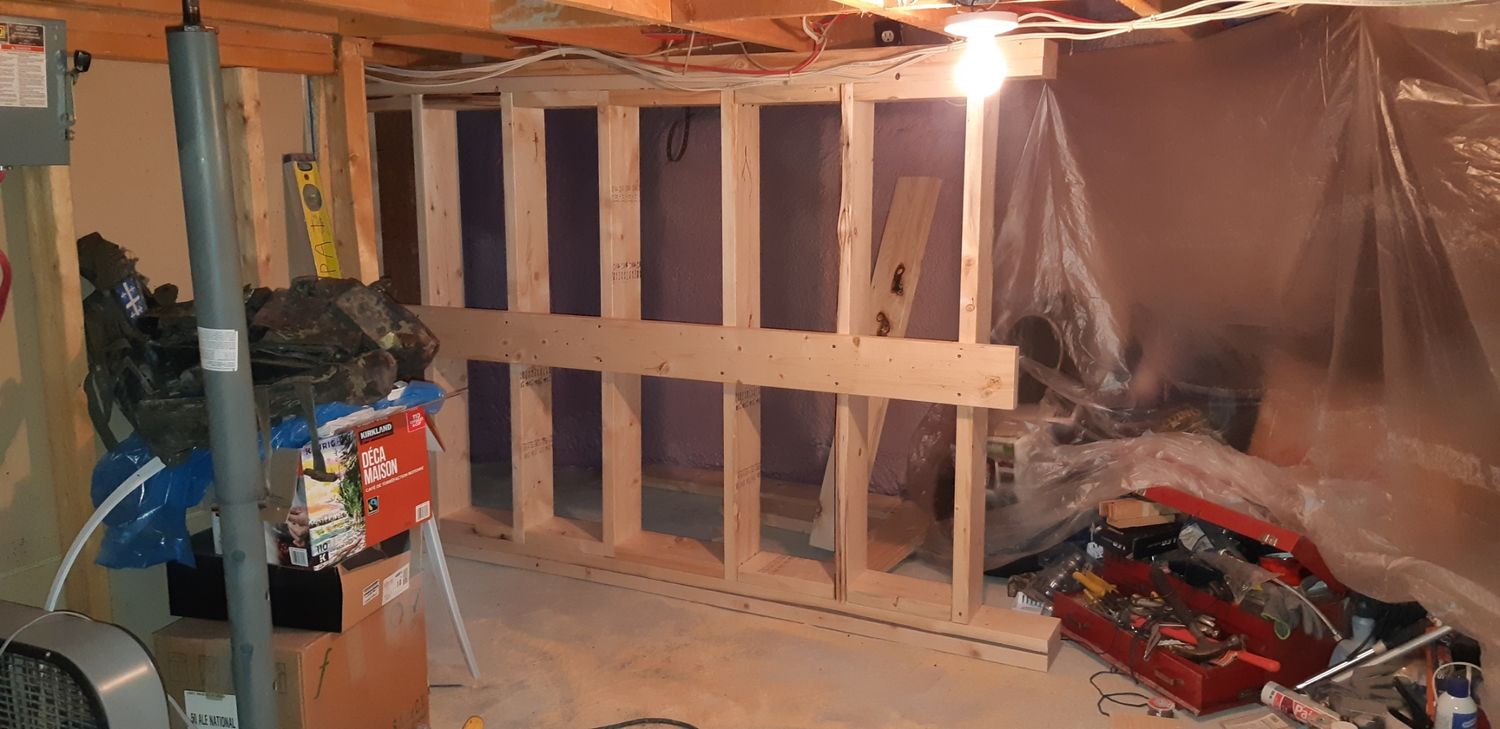 House Construction Interiors from a Building Structures project near Montreal (Greater Montreal) by Construction patco