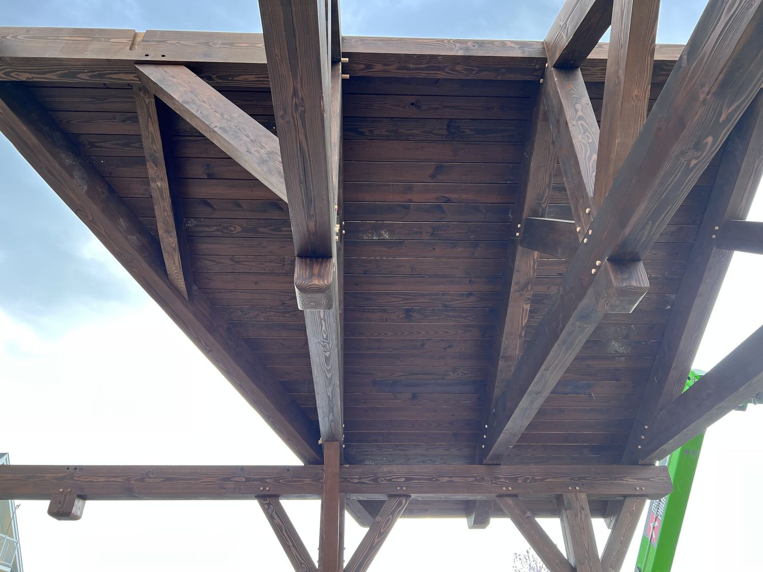 Construcción de muros de un proyecto de tipo Armazones de madera maciza cerca de Sherbrooke (Estrie) por Construction Latulippe