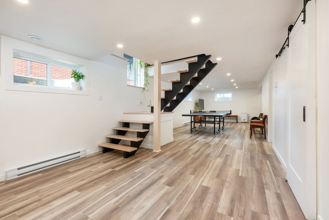 Family Room from a Single family homes project near Montreal (Greater Montreal) by psb