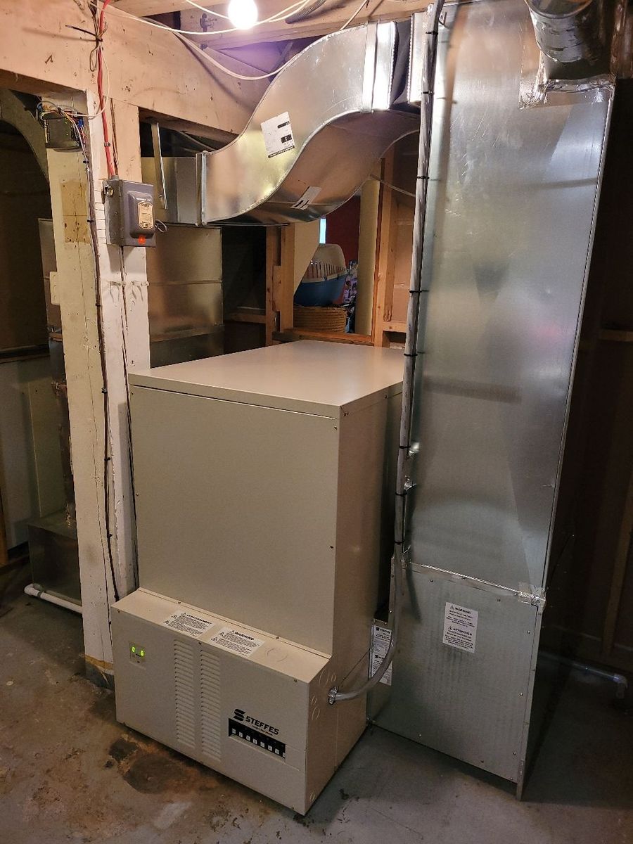 Building mechanicals from a Furnaces project near Montreal (Greater Montreal) by Climatisation GéoServices
