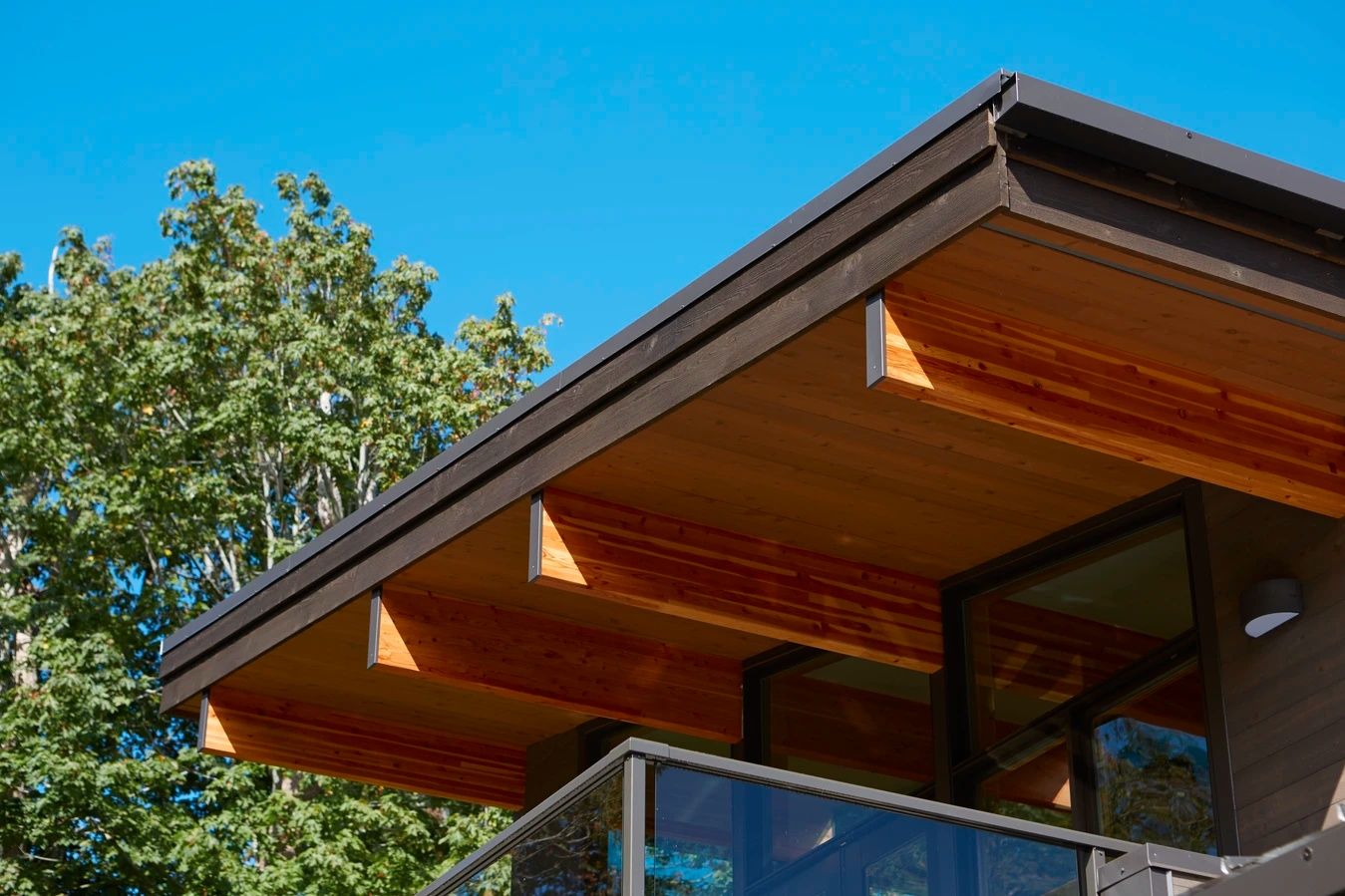 Exterior Finishes from a Prefab and Modular Houses project near Victoria by Island Cedar Homes