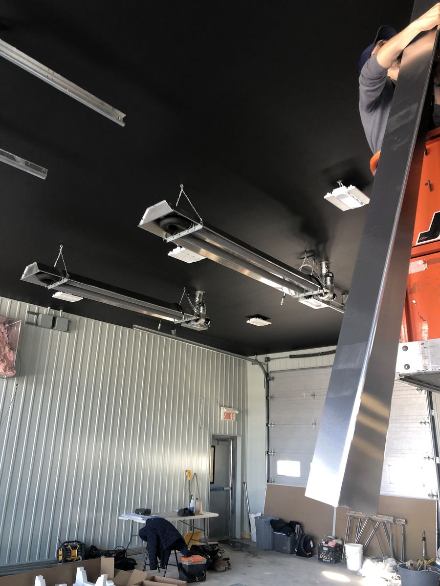 Construcción de interiores de casas de un proyecto de tipo Calefacción radiante cerca de Joliette (Lanaudière) por Climatisation Bessette (CRB)