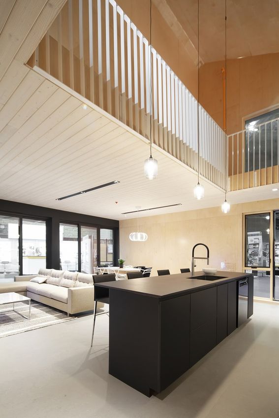 Ecohabitat S1600 Prefab kit house available in Canada and the US Ecohome