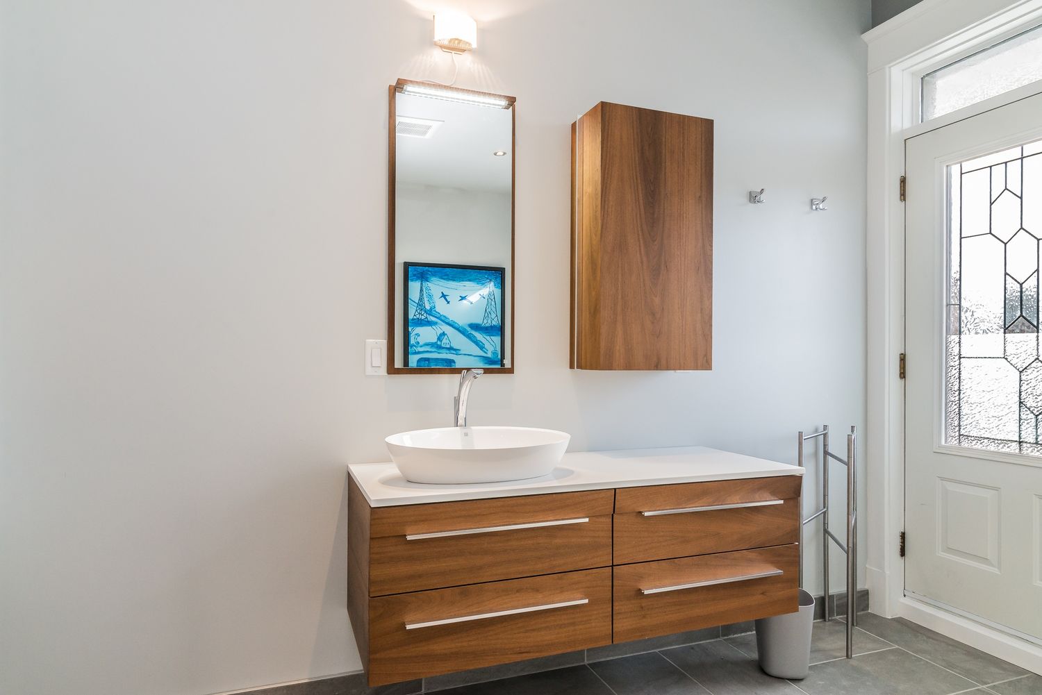 Baño completo de un proyecto de tipo Baños cerca de Montreal (Gran Montreal) por Les Constructions Max Larocque inc.