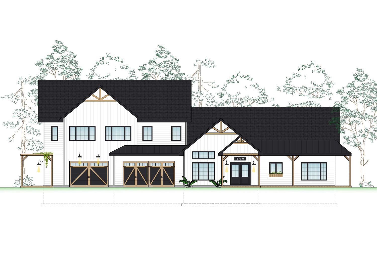 Diagramme d'un projet de Maisons unifamiliales près de Montréal/Laval/Longueuil (Grand Montréal) de L'Atelier Ace