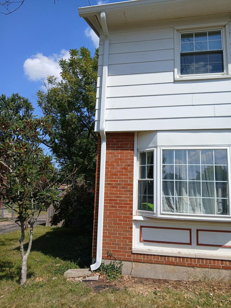 House Exterior from a Gutters project near Lexington by Bluegrass Rain Gutters