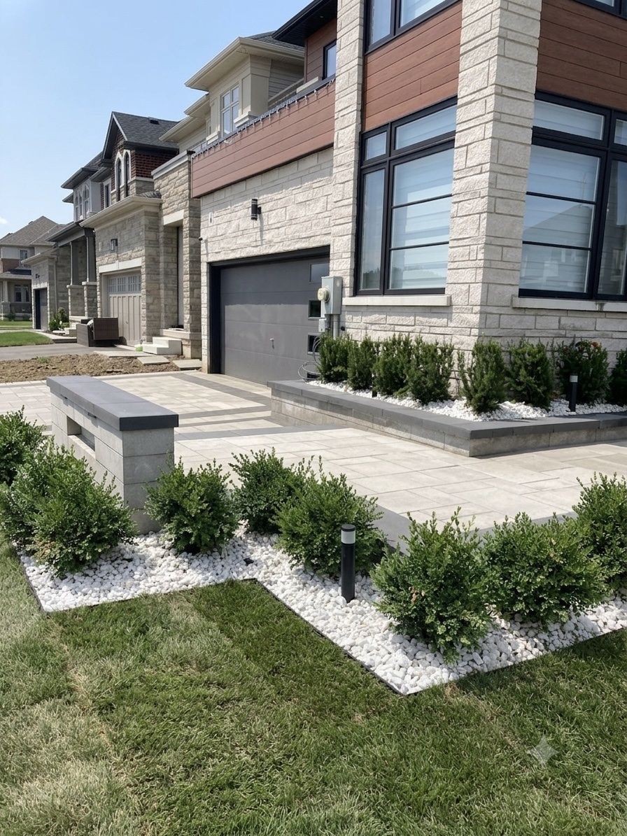  de un proyecto de tipo Entradas a patios y áreas de estacionamiento cerca de Hamilton - Burlington por Pinnacle Stone And Design