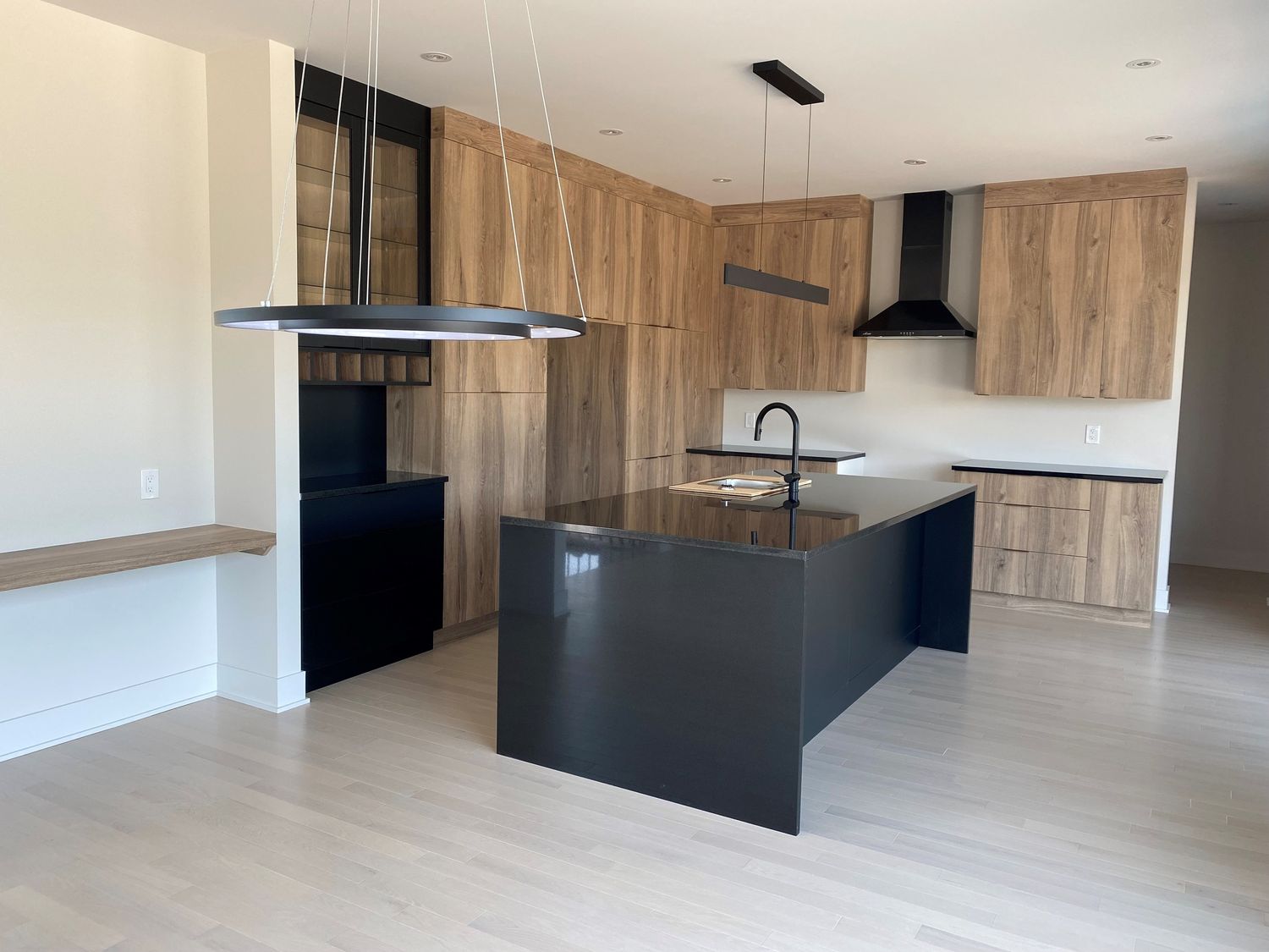 Kitchen from a Single family homes project near Granby - Bromont - Cowansville by GAÉTAN SIROIS CONSTRUCTION INC