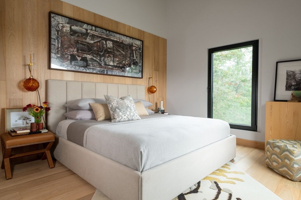 Bedroom from a  project  by 