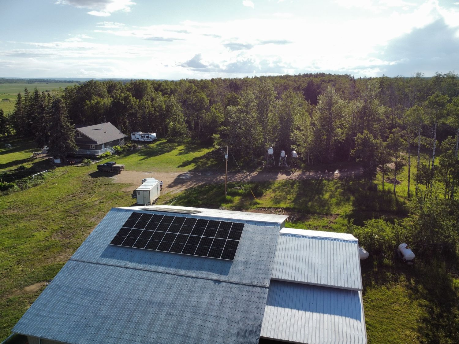  d'un projet de Panneaux solaires photovoltaïques près de Grande Prairie de Empower Energy