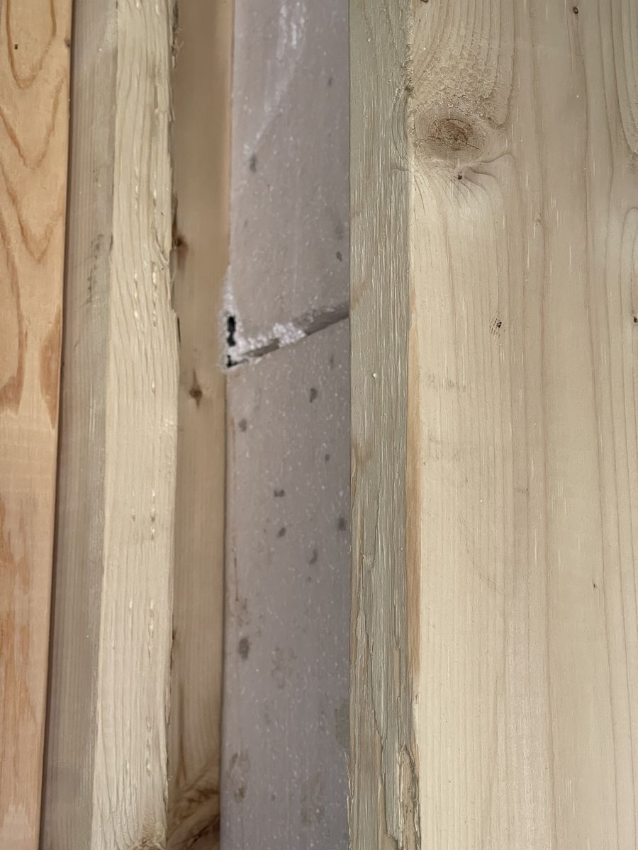 House Construction Interiors from a Air sealing project near Montreal (Greater Montreal) by Aeroseal Global