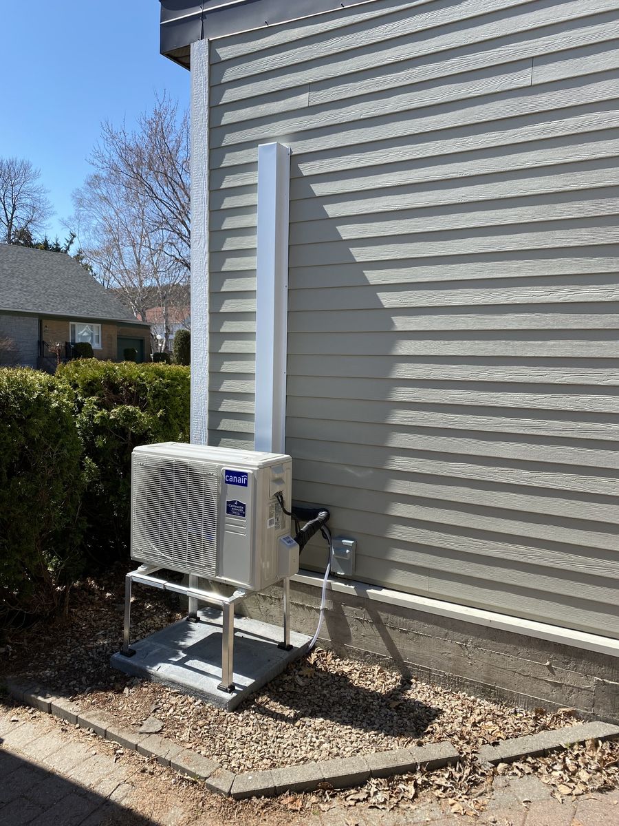 Instalaciones mecánicas de un proyecto de tipo Bombas de calor cerca de Ciudad de Quebec - Lévis por Groupe Caillouette & Associés inc