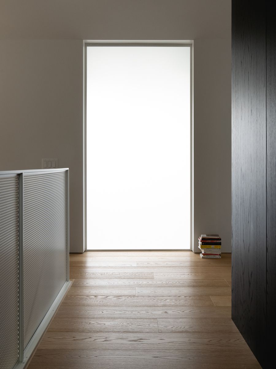 Pasillo interior de un proyecto de tipo Viviendas unifamiliares cerca de Montreal (Gran Montreal) por Atelier L'Abri